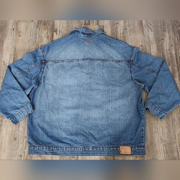 Vintage Rocawear Denim Jacket size 2XL - Picture 4 of 7